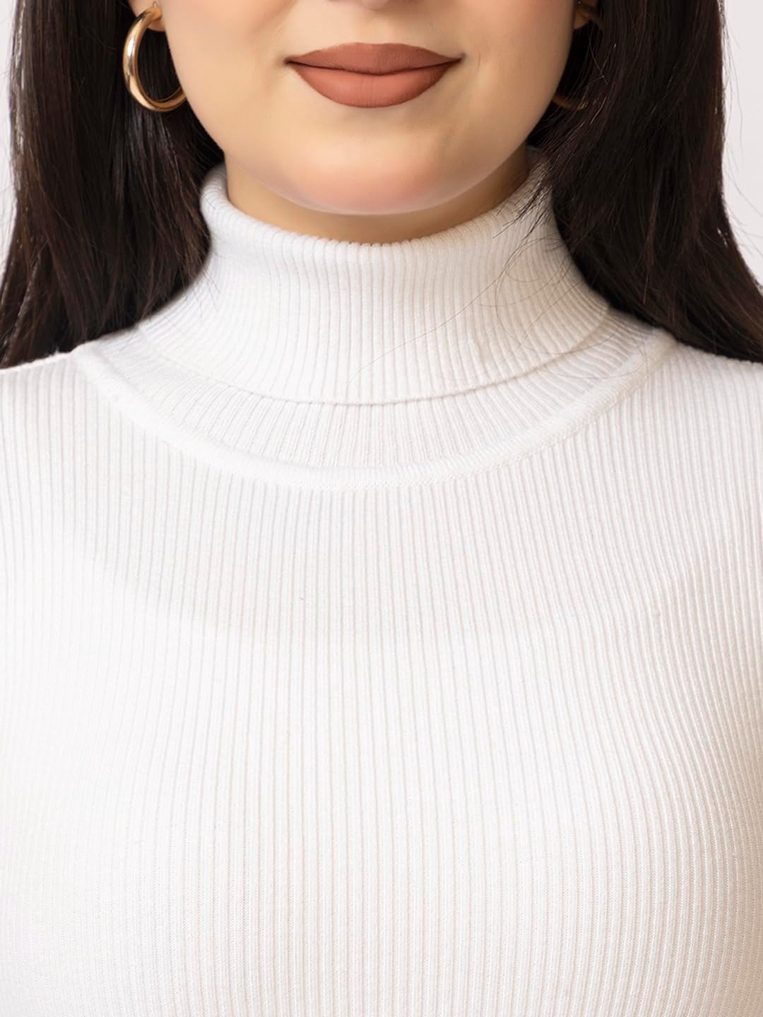 lasoon women’s high neck skivi | winter warm full sleeve sweater top | free size fit for m, l, xl | soft knitted woolen fabric | stylish winterwear for women lasoon women’s high neck skivi | winter warm full sleeve sweater top | free size fit for m, l, xl | soft knitted woolen fabric | stylish winterwear for women